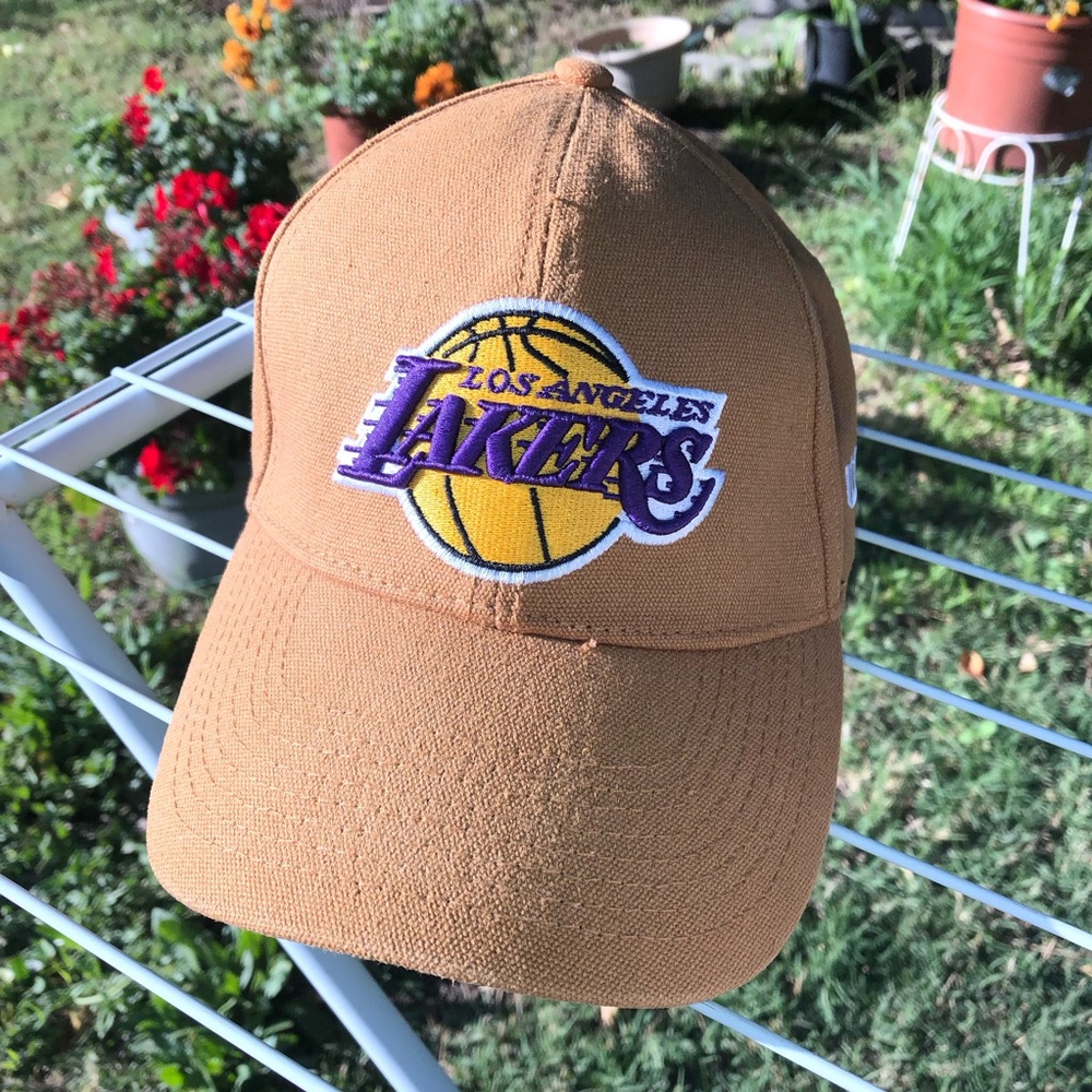 Los Angeles Lakers Ultra Game NBA Brown Adjustable Embroidered Hat